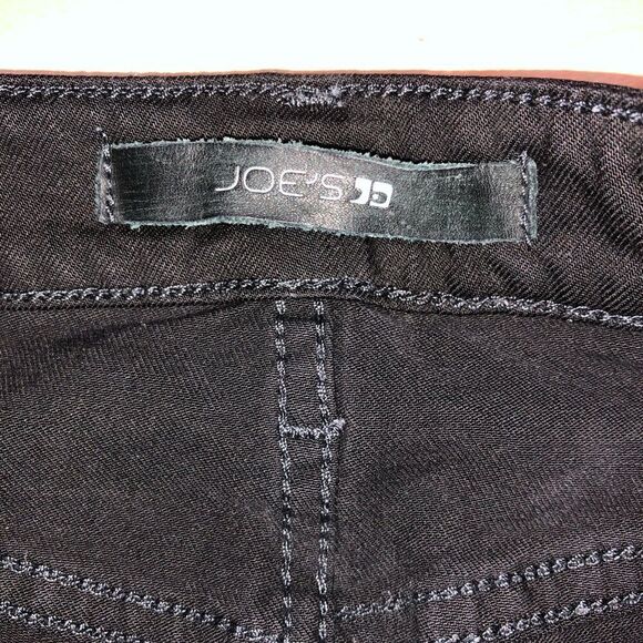 Joe’s Jeans THE HIGH WATER W24 Black NWOT - Picture 6 of 8